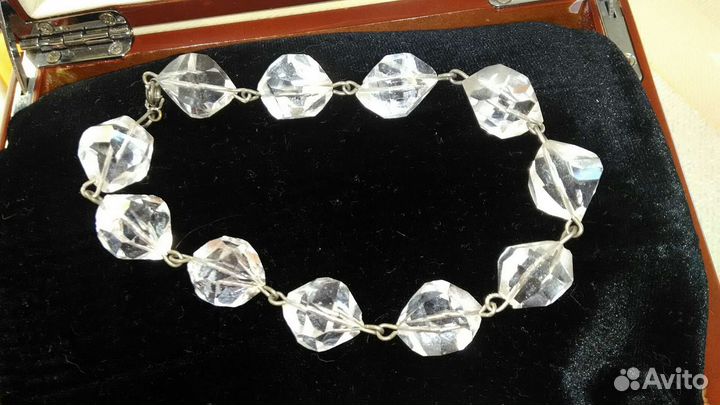 Браслет из горного хрусталя
