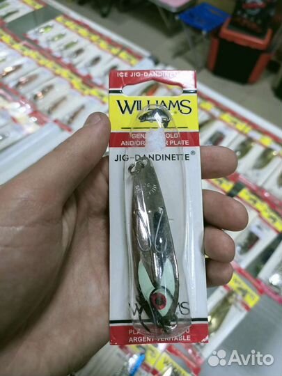 Блесна колебалка Williams Ice Jig J60 14г