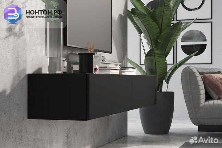 Тв-тумба somero черный