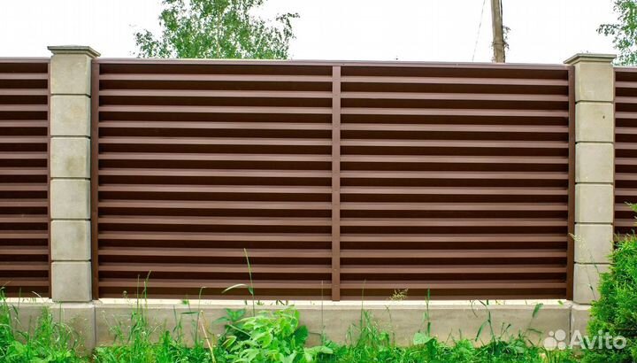 Заборы жалюзи с доставкой