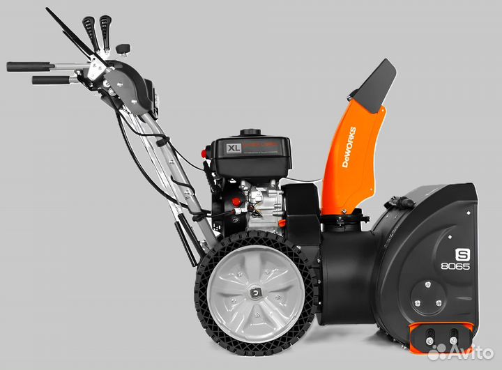 Снегоуборщик De Works S 8065 8.5 л.с