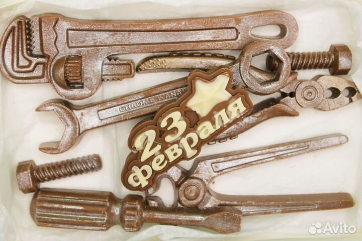 Шоколадный набор на 23 февраля