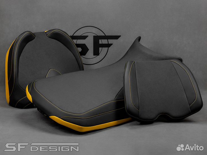 Перетяжка Сидения Stels Guepard Traces Black