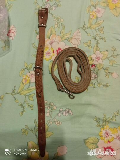 Поводок, ошейник, шлейка для собак