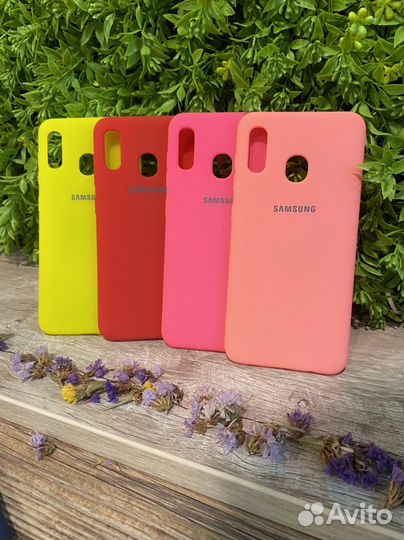 Чехол силиконовый для Samsung A20/A30