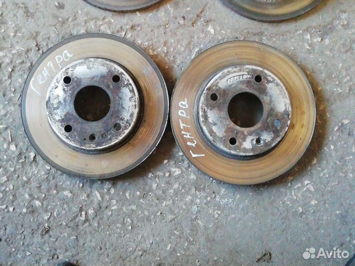 Диск тормозной daewoo gentra