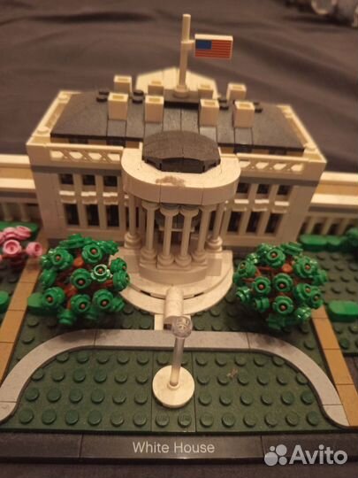Lego белый дом