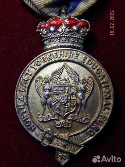 Масонская медаль, Англия, Steward, 1895 год