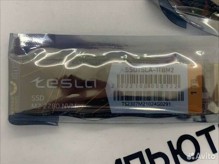 Новый 1tb SSD M.2 nvme накопитель tesla