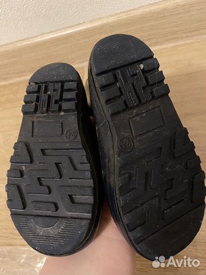 Детские резиновые сапоги