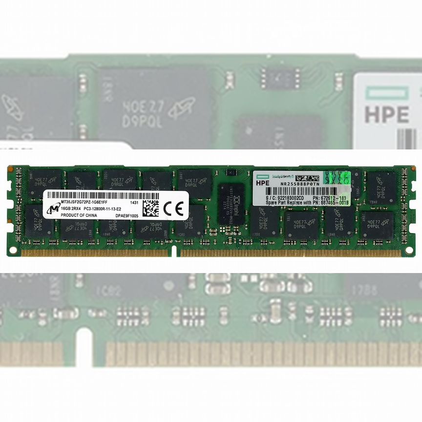 [687465-001] Оперативная Память Hp Ddr3 16gb 687465-001