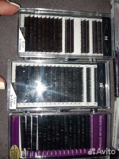 Ресницы для наращивания