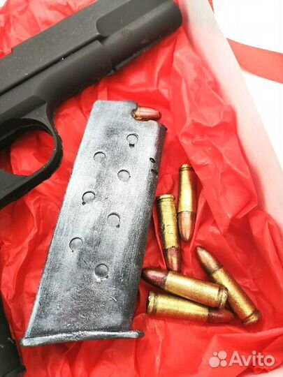 Реалистичный 3D пистолет тт из шоколада