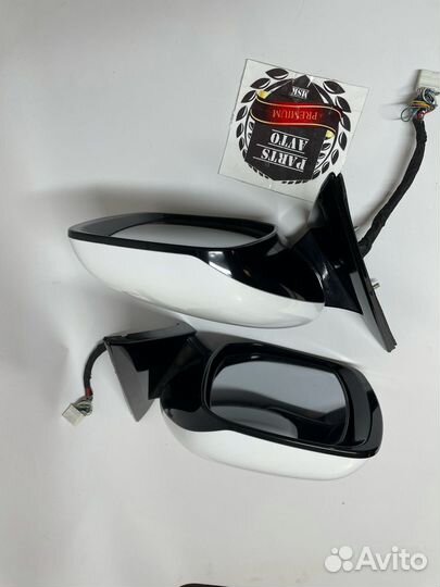 Зеркала Infiniti QX56 QX80 Z62 белые комплект