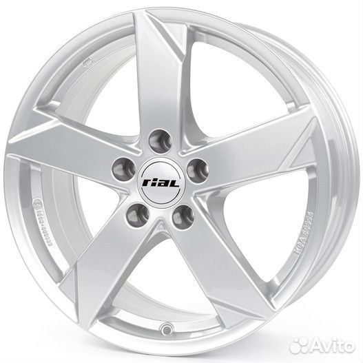 R16 5x112 7J ET46 D66,6 Rial Kodiak Polar Silver