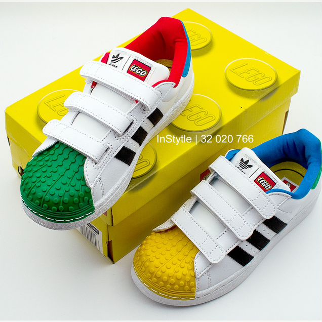 Кроссовки детские adidas superstar lego 25-36