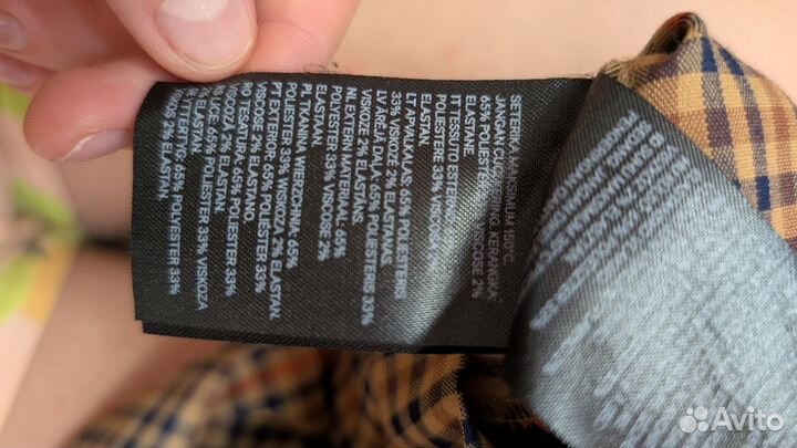 Платье h&m в клетку новое