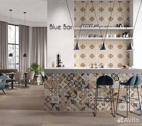 Плитка Swing 20X20 напольная, настенная, универсальная - под камень, Италия