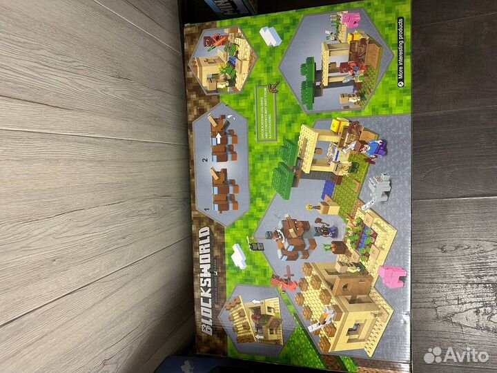 Конструктор lego майнкрафт