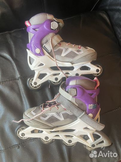 Роликиковые коньки 35-38 oxelo