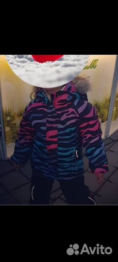 Зимний комбинезон для девочки