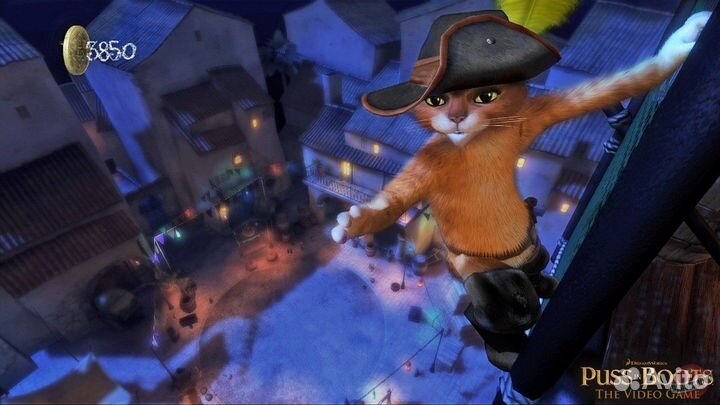 Кот в сапогах (Puss in Boots) для Kinect Xbox 360