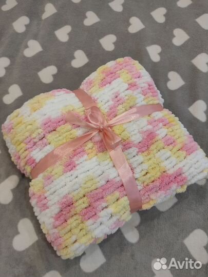 Плед ручной работы