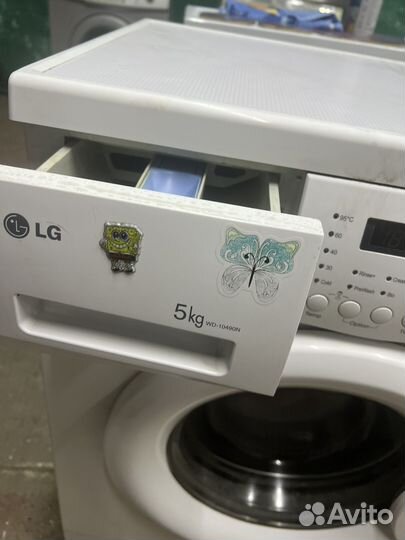 Стиральная машина lg 5 kg wd-10490n