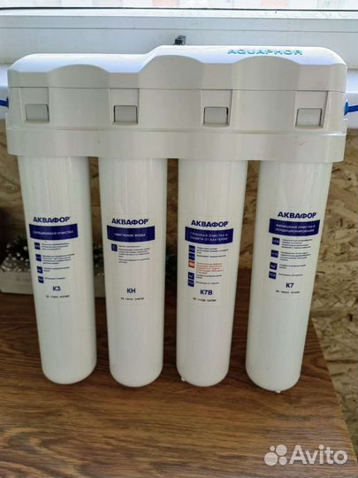 Проточный питьевой фильтр Аквафор кристалл эко Н