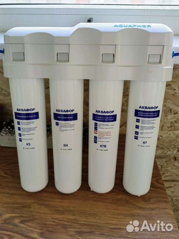 Проточный питьевой фильтр Аквафор кристалл эко Н