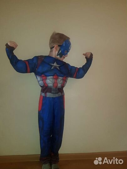 Карнавальный костюм капитан америка