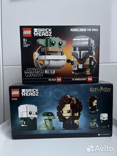 Lego BrickHeadz 75317 и 40496