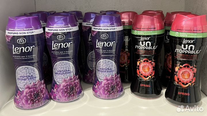 Lenor гранулы 210 гр, парфюм для стирки