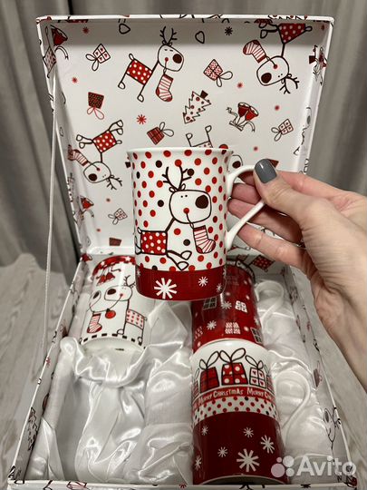 Набор кружек 290 мл Butterfly - новый