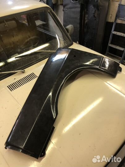 Пластиковое короткое крыло ваз 2108