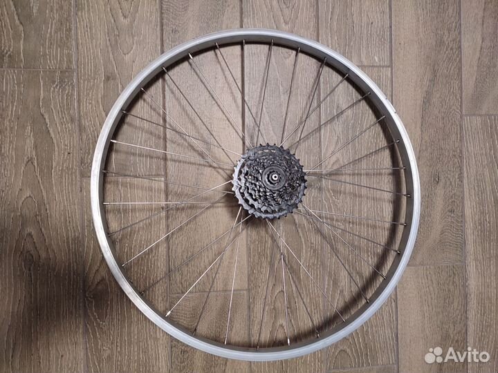 Колесо для велосипедное 26 с касетой