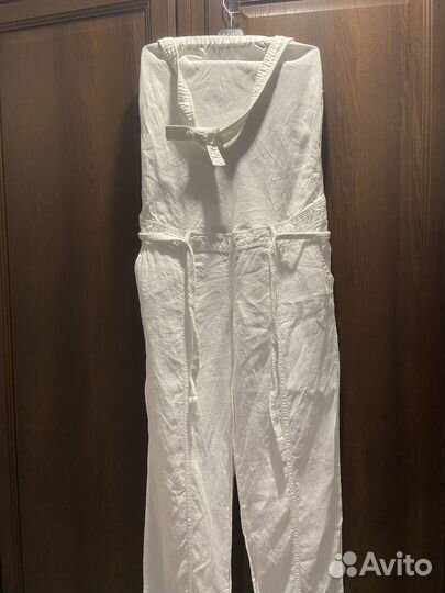 Комбинезон льняной для беременных, р. 48