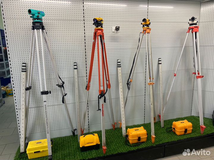 Прокат лазерного, оптического нивелира. Доставка