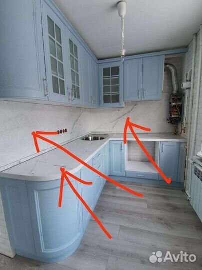 Столешница и фартук для кухни