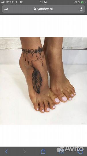 Мини татуировки