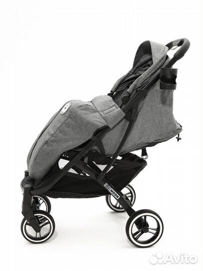 Коляска Aelita Moon 818 Plus Black Grey