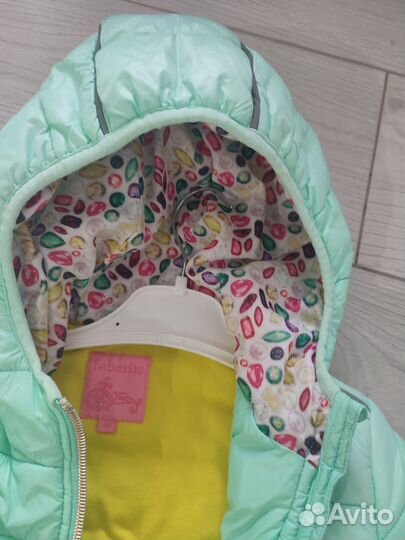 Демисезонная куртка для девочки 116