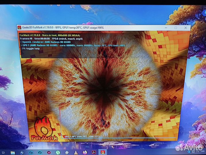 Офисный Компьютер AMD A8 3820/8Gb/SSD/HDD/HD 6550