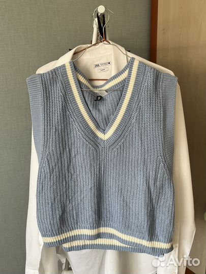 Вязаный жилет H&M