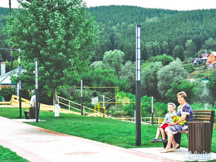 Уличный садовый фонарь Столб освещения