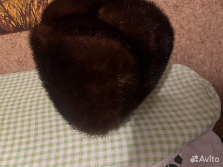 Шапка норковая женская