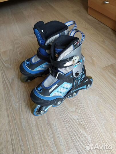 Роликовые коньки детские раздвижные р.27-30