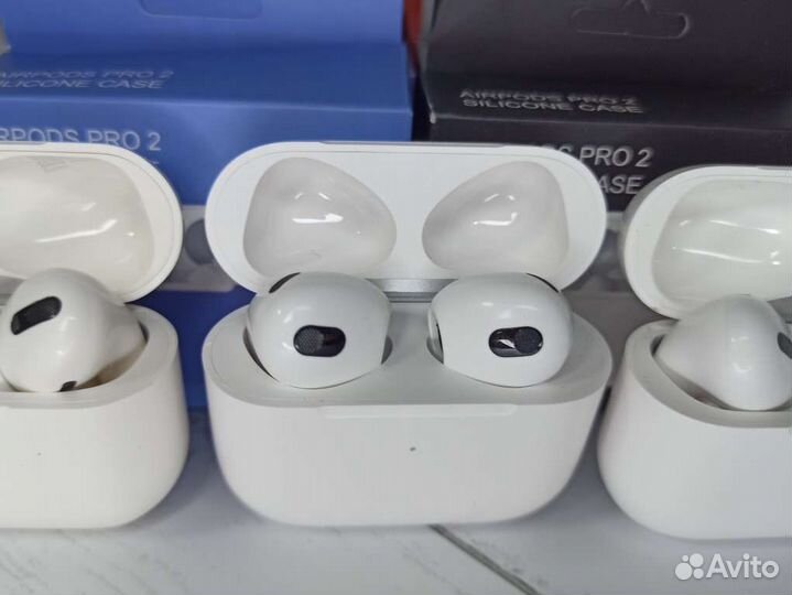Airpods 3/Pro/Pro 2 Чип Airoha 1562A + Чехол