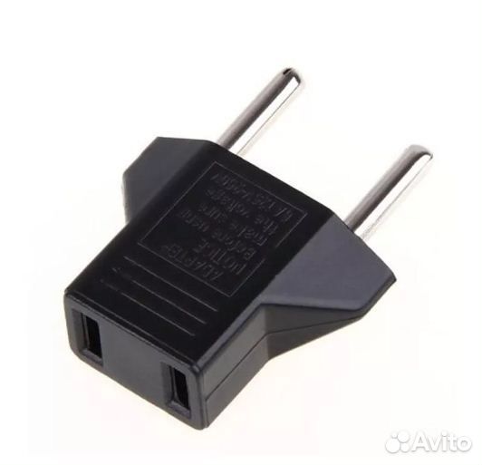 Переходник с вилки США на европейскую