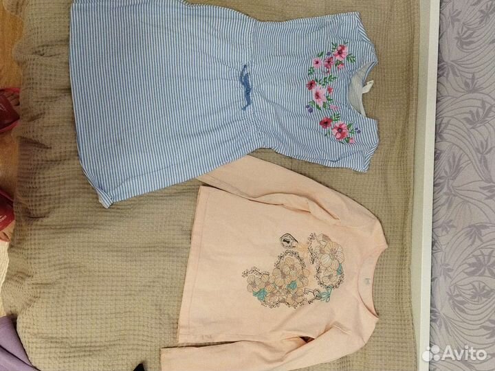 Одежда для девочки пакетом 128